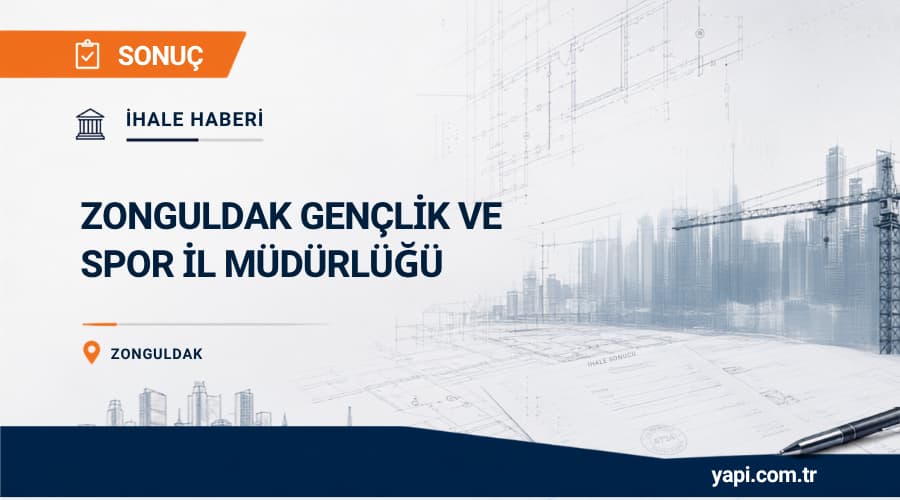Zonguldak Gençlik Ve Spor İl Müdürlüğü Öğrenci Yurtları Yangın Kapısı Değişimi İhale Sonucu
